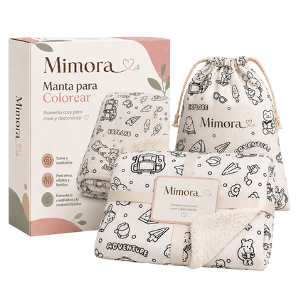 Manta Mimora™ para Colorear